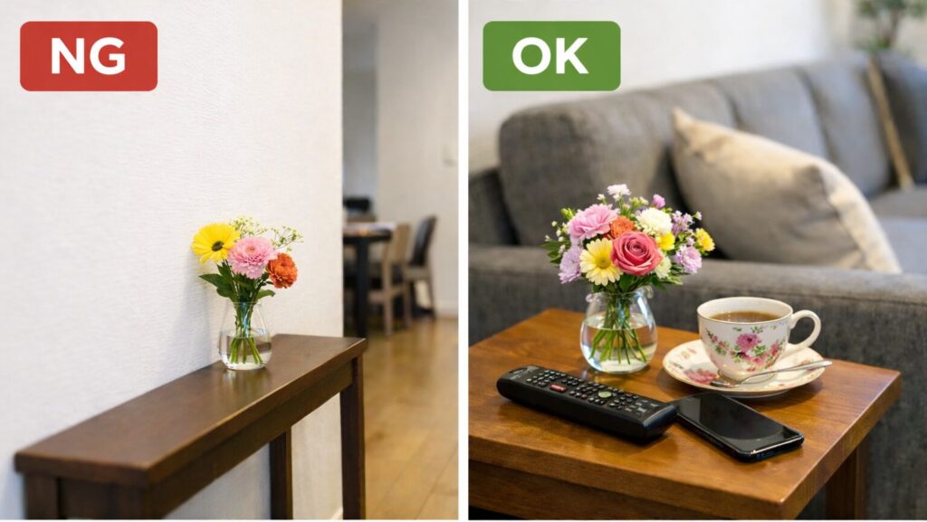 動線が止まる場所・止まらない場所の図解